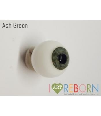 (White Sclera)Ultra Newborn Eyes - Ash Green