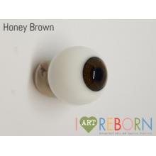 (White Sclera)Ultra Newborn Eyes - Honey Brown