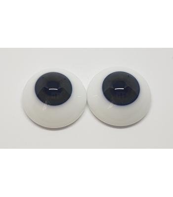 Prestige Solid Flat Back Eyes - Blue Topaz