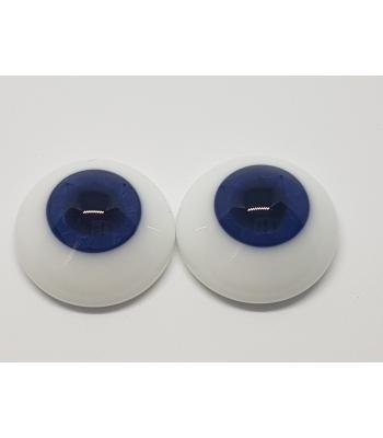 Prestige Solid Flat Back Eyes - Night Blue