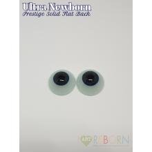 Ultra Newborn Prestige Solid Flat Back Eyes - Blue Topaz Ultra Newborn Prestige Solid Flat Back Eyes - Blue Topaz
