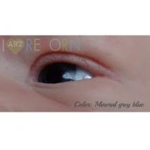 SMALL IRIS - Ultra Newborn Glass Eyes- Mineral Grey Blue